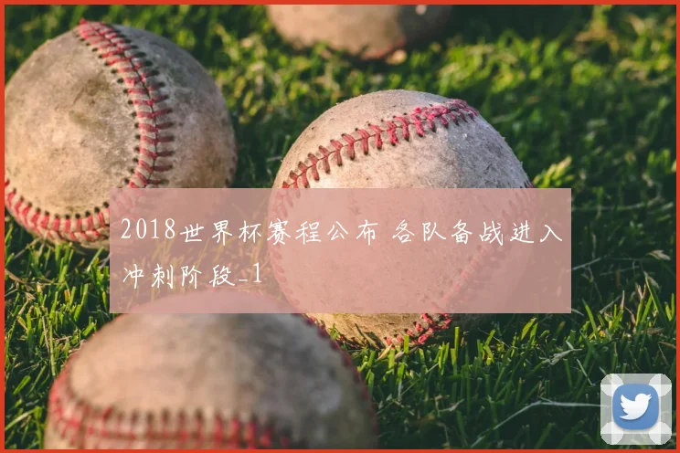 2018世界杯赛程公布 各队备战进入冲刺阶段_1