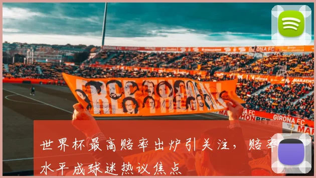 世界杯最高赔率出炉引关注,赔率水平成球迷热议焦点